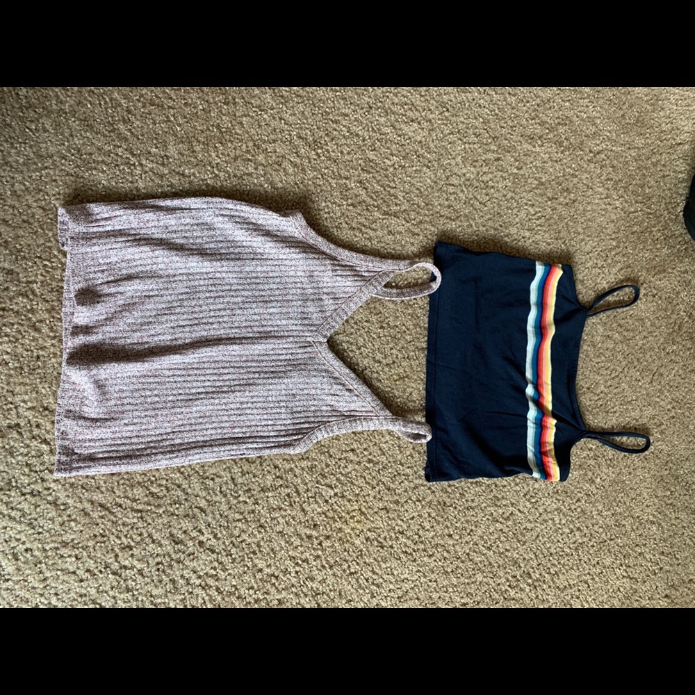 Bundle of 2 crop tops!